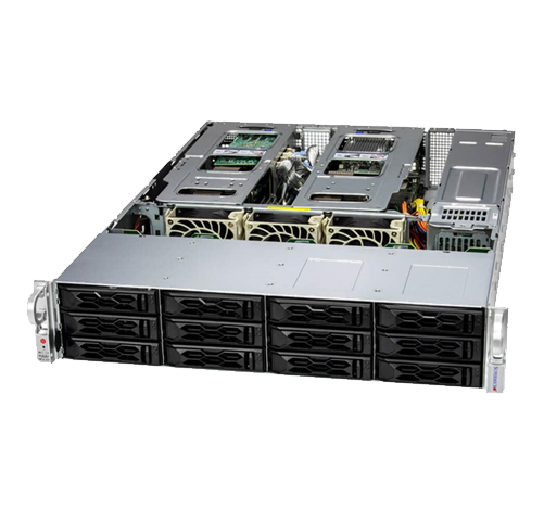 2U SYS-621C-TN12R CloudDC Compact Server 2U SYS-621C-TN12R CloudDC Compact Server